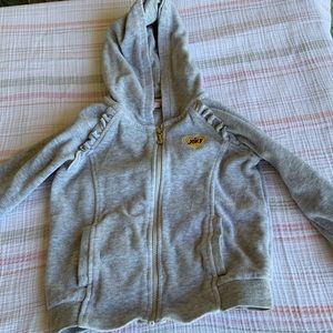 Juicy couture 4T gray velour hoodie